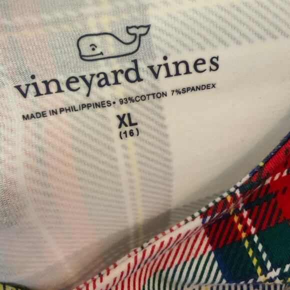 Vineyard Vines Tartan Plaid Dress size XL - Picture 3 of 3
